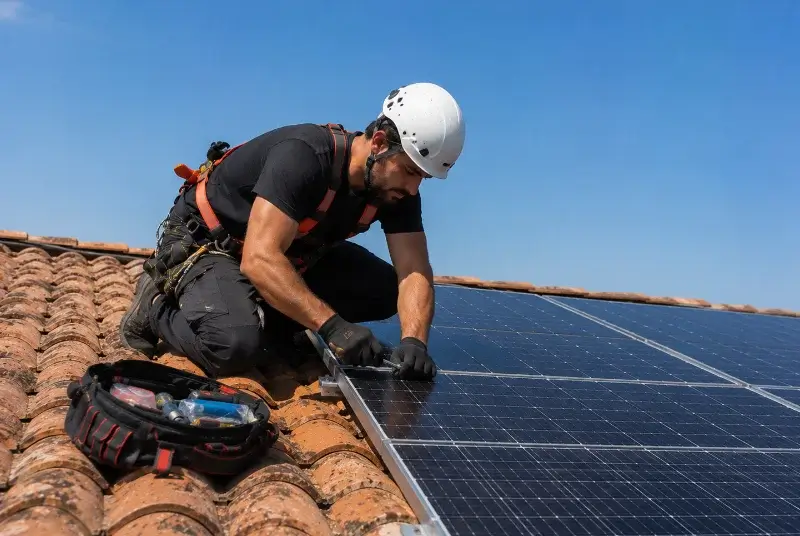Maintenance et monitoring de panneaux solaires à Saint-Agnan-en-Vercors