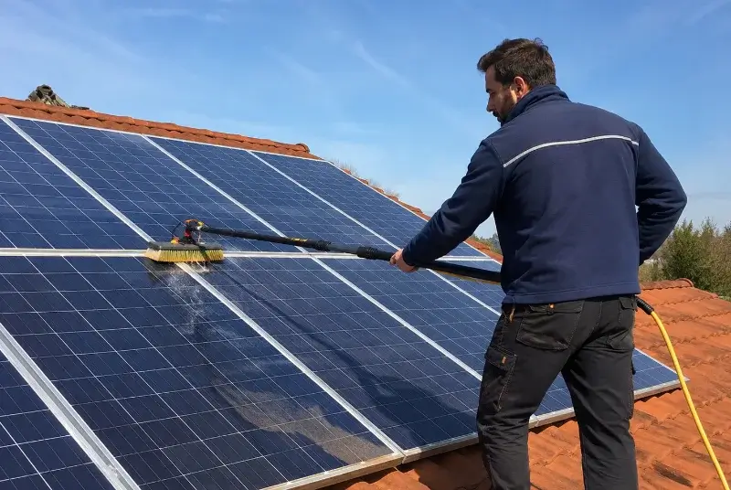 Nettoyage et entretien de panneaux solaires à Saint-Agnan-en-Vercors