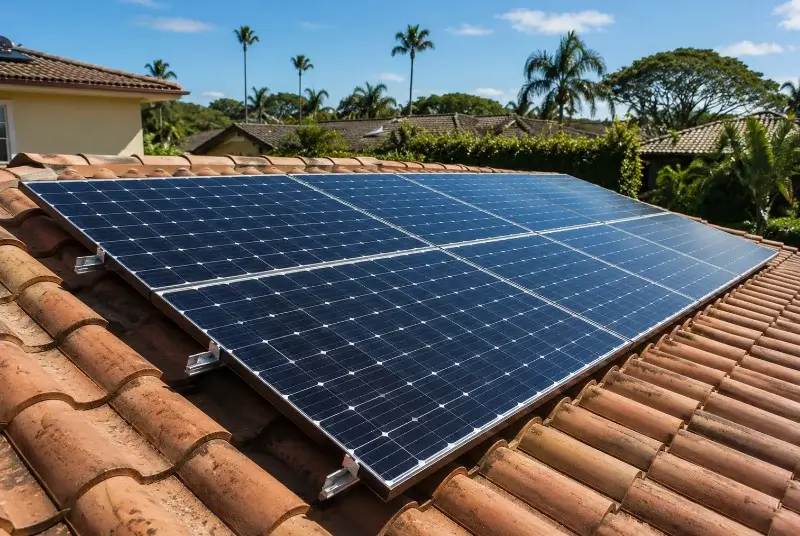 Installation de panneaux solaires à Saint-Agnan-en-Vercors
